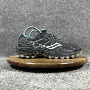 Saucony Grid Excursion TR11 Women’s Size 8 Black Trail Hiking Running Shoes Used